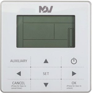 Напольно-потолочный двухтрубный фанкойл MDV MDKH1-V250-R3