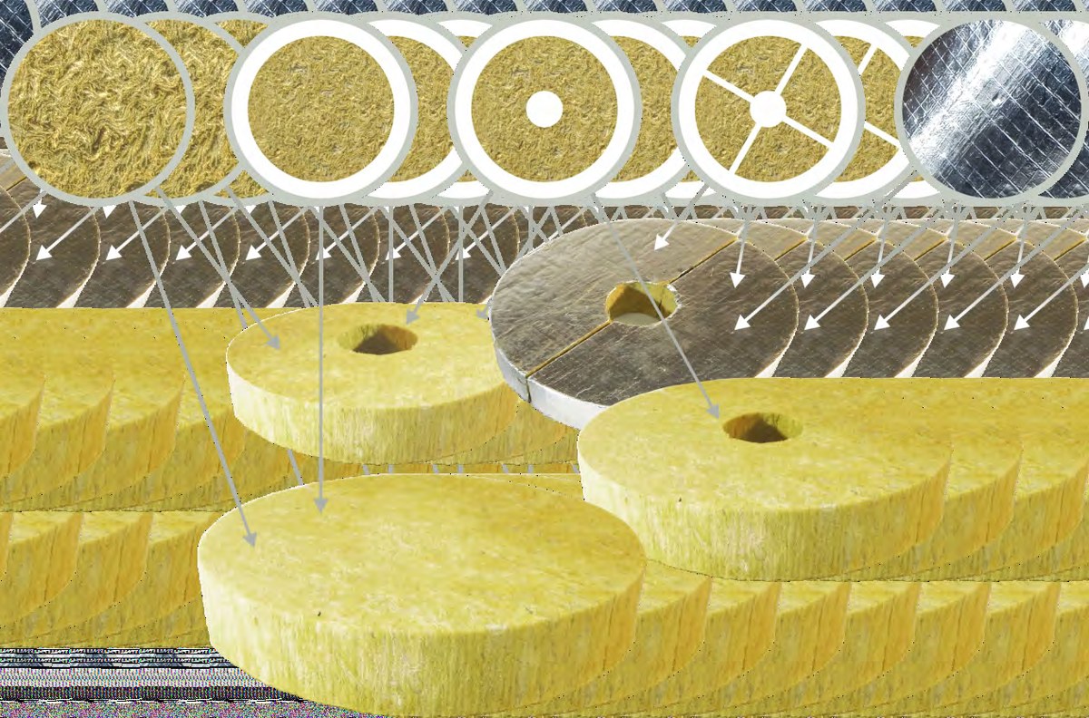 Заглушки теплоизоляционные PIPEWOOL 100 на плоские и эллиптические заглушки, Ø18–1020 мм