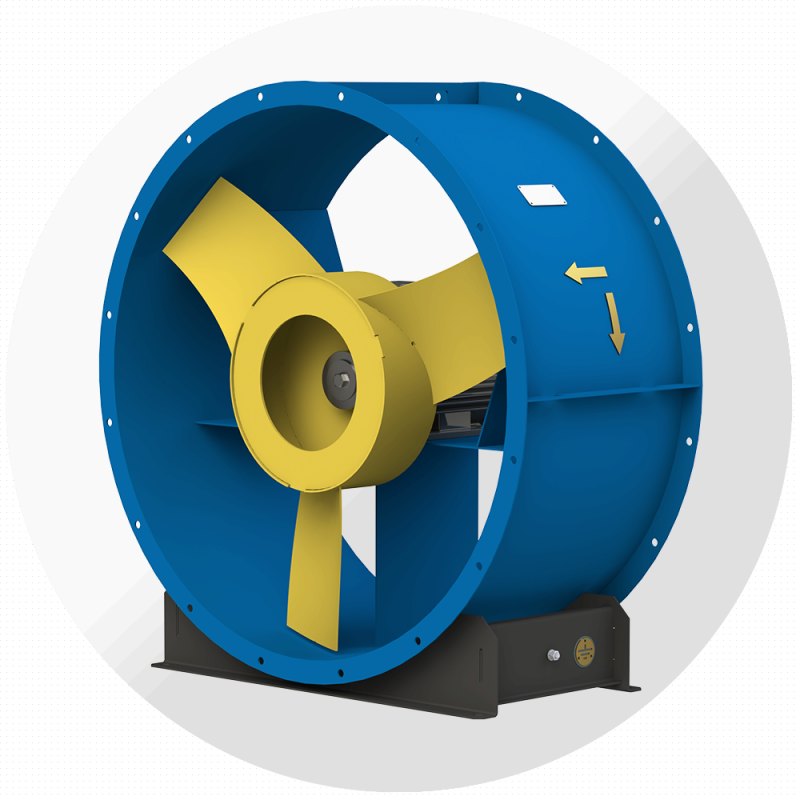 Осевой вентилятор ВО-14-320 №16, Ø1600 мм