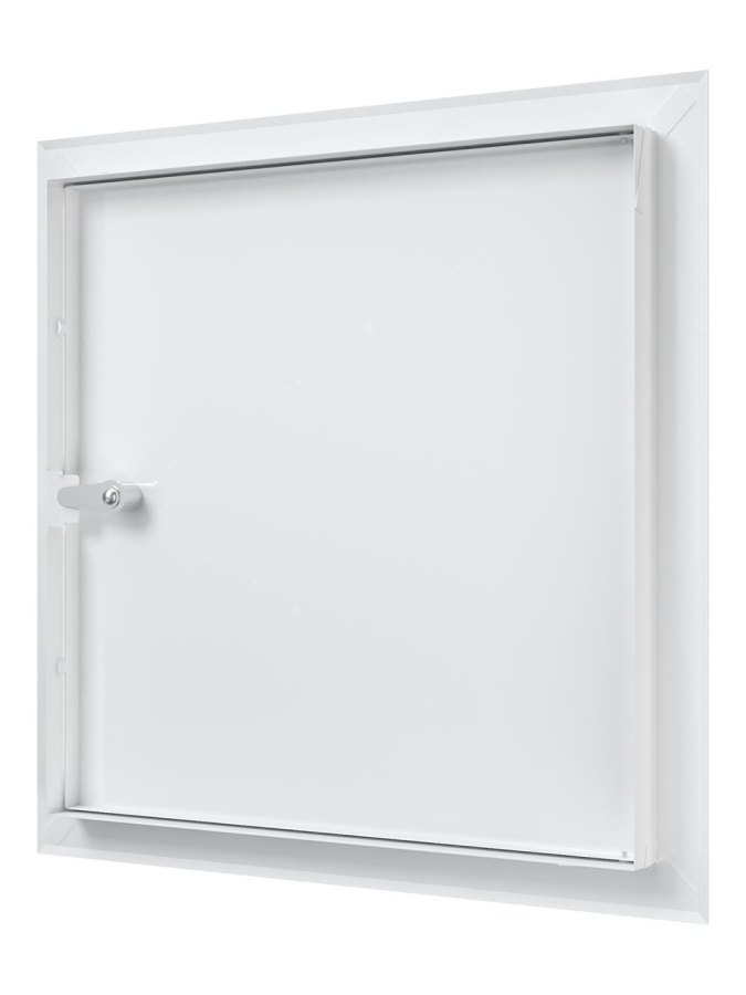 Люк ревизионный ЛТМЗп фланец 400х400 замок 460х460 окрашенная сталь EVECS