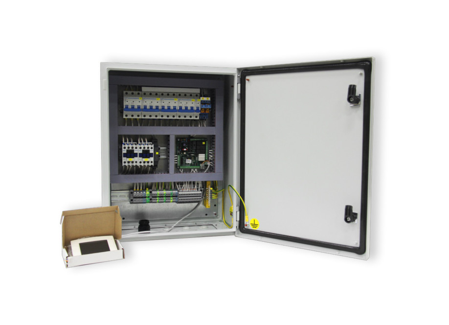 Щит управления с выносным пультом DMXGT/2,2кВт/V/Fi/HW/CW/CF/HE.4х8кВт/M-IP65